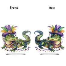 Load image into Gallery viewer, Acrylic Special Shape Carnival Alligator 5D DIY Diamond Art Tabletop Decorations
