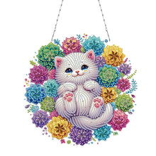 Load image into Gallery viewer, Acrylic Special Shape Easter Egg Fox DIY Diamond Art Pendant Kit for Wall Window
