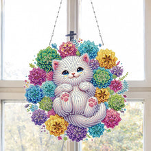 Load image into Gallery viewer, Acrylic Special Shape Easter Egg Fox DIY Diamond Art Pendant Kit for Wall Window
