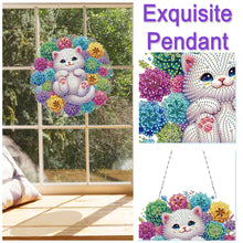 Load image into Gallery viewer, Acrylic Special Shape Easter Egg Fox DIY Diamond Art Pendant Kit for Wall Window
