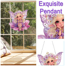 Load image into Gallery viewer, Acrylic Special Shape Easter Egg Fox DIY Diamond Art Pendant Kit for Wall Window
