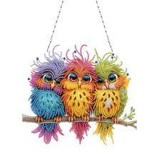 Load image into Gallery viewer, Acrylic Special Shape Easter Egg Fox DIY Diamond Art Pendant Kit for Wall Window
