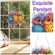 Load image into Gallery viewer, Acrylic Special Shape Easter Egg Fox DIY Diamond Art Pendant Kit for Wall Window
