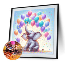 Load image into Gallery viewer, Diamond Painting - Full Round - Balloon Elephant (30*30CM)
