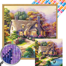 Load image into Gallery viewer, AB Diamond Painting - Full Square - Outdoor House (40*40CM)
