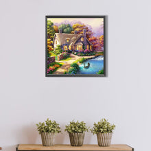 Load image into Gallery viewer, AB Diamond Painting - Full Square - Outdoor House (40*40CM)
