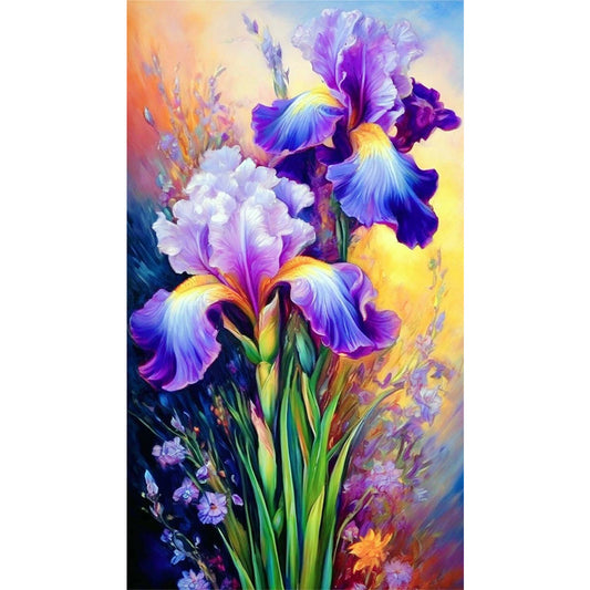 AB Diamond Painting - Full Round - Iris (40*70CM)