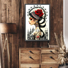 Load image into Gallery viewer, Diamond Painting - Full Round - Ghostly Woman (40*60CM)
