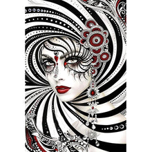 Load image into Gallery viewer, Diamond Painting - Full Round - Ghostly Woman (40*60CM)
