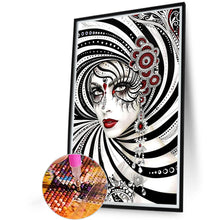 Load image into Gallery viewer, Diamond Painting - Full Round - Ghostly Woman (40*60CM)
