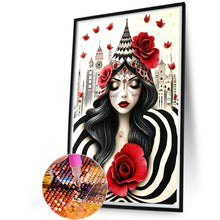 Load image into Gallery viewer, Diamond Painting - Full Round - Ghostly Woman (40*60CM)
