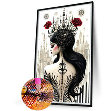 Load image into Gallery viewer, Diamond Painting - Full Round - Ghostly Woman (40*60CM)
