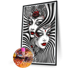 Load image into Gallery viewer, Diamond Painting - Full Round - Ghostly Woman (40*60CM)
