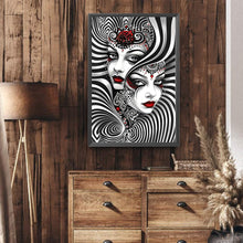 Load image into Gallery viewer, Diamond Painting - Full Round - Ghostly Woman (40*60CM)

