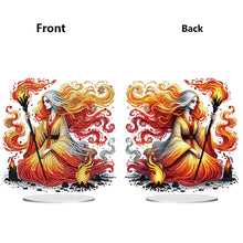 Load image into Gallery viewer, Acrylic Special Shape Forest Girl Desktop Diamond Art Kits for Home Office Decor
