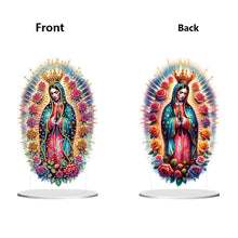 Load image into Gallery viewer, Acrylic Special Shape Forest Girl Desktop Diamond Art Kits for Home Office Decor
