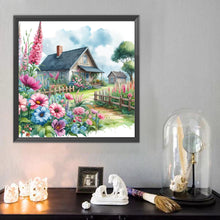Load image into Gallery viewer, Diamond Painting - Full Round - Garden Hut (40*40CM)
