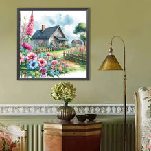 Load image into Gallery viewer, Diamond Painting - Full Round - Garden Hut (40*40CM)
