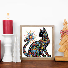 Load image into Gallery viewer, Diamond Painting - Partial Special Shaped - Mandala Cat (30*30CM)
