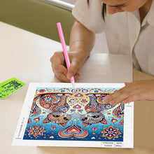 Load image into Gallery viewer, Diamond Painting - Partial Special Shaped - Mandala Cat (30*30CM)
