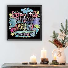 Load image into Gallery viewer, Diamond Painting - Partial Special Shaped - Good Wishes In English (30*30CM)
