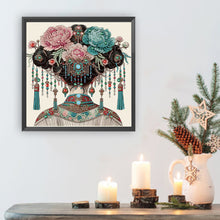 Load image into Gallery viewer, Diamond Painting - Partial Special Shaped - Gorgeous Headdress (30*30CM)
