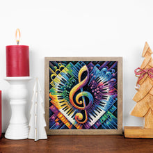 Load image into Gallery viewer, Diamond Painting - Partial Special Shaped - Piano Notes (30*30CM)
