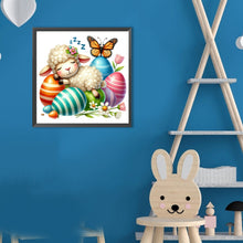 Load image into Gallery viewer, Diamond Painting - Full Round - Easter Sheep (30*30CM)
