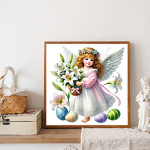 Load image into Gallery viewer, Diamond Painting - Full Round - Easter Angel (30*30CM)
