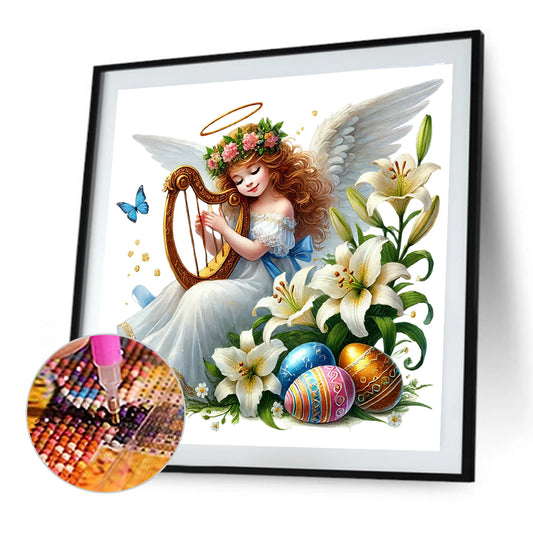 Diamond Painting - Full Round - Easter Angel (30*30CM)