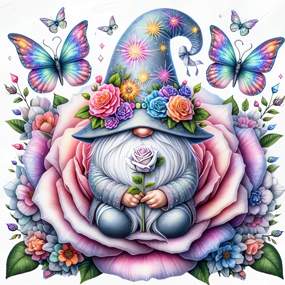 Diamond Painting - Full Round - Gnome (30*30CM)