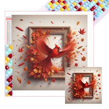 Load image into Gallery viewer, Diamond Painting - Full Square - Red Cardinal Escaping From The Frame (40*40CM)
