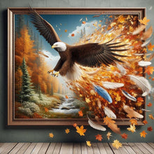 Load image into Gallery viewer, Diamond Painting - Full Square - Eagle Escaping From The Frame (40*40CM)
