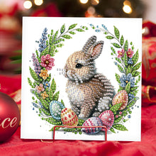 Load image into Gallery viewer, 6Pcs Easter Bunny DIY Diamond Painting Card Diamond Drawing Card for Friends
