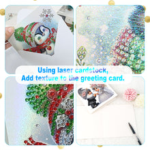 Load image into Gallery viewer, 6Pcs Gnome Lover DIY Diamond Painting Card Diamond Drawing Card for Friends
