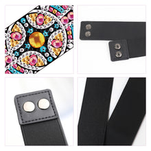 Load image into Gallery viewer, Mandala Diamond Painting Waistband Flower Diamond Art Elastic Belt for Women
