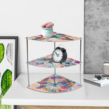 Load image into Gallery viewer, 3 Tier Acrylic Special Shape Dragonfly 5D Diamond Painting Storage Shelf
