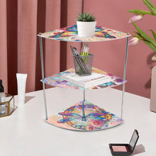 Load image into Gallery viewer, 3 Tier Acrylic Special Shape Dragonfly 5D Diamond Painting Storage Shelf
