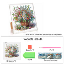 Load image into Gallery viewer, Diamond Painting - Partial Special Shaped - Bouquet Basket (30*30CM)
