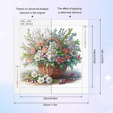 Load image into Gallery viewer, Diamond Painting - Partial Special Shaped - Bouquet Basket (30*30CM)
