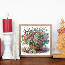 Load image into Gallery viewer, Diamond Painting - Partial Special Shaped - Bouquet Basket (30*30CM)
