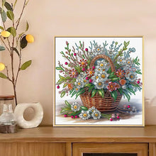 Load image into Gallery viewer, Diamond Painting - Partial Special Shaped - Bouquet Basket (30*30CM)
