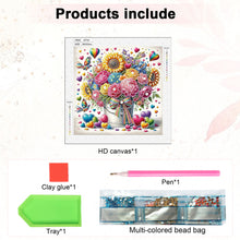 Load image into Gallery viewer, Diamond Painting - Partial Special Shaped - Bouquet Basket (30*30CM)
