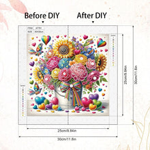 Load image into Gallery viewer, Diamond Painting - Partial Special Shaped - Bouquet Basket (30*30CM)
