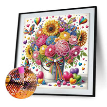 Load image into Gallery viewer, Diamond Painting - Partial Special Shaped - Bouquet Basket (30*30CM)
