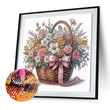 Load image into Gallery viewer, Diamond Painting - Partial Special Shaped - Bouquet Basket (30*30CM)
