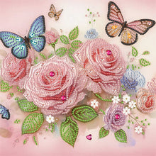Load image into Gallery viewer, Diamond Painting - Partial Special Shaped - Flower Cluster (30*30CM)
