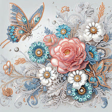 Load image into Gallery viewer, Diamond Painting - Partial Special Shaped - Flower Cluster (30*30CM)
