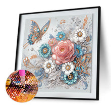 Load image into Gallery viewer, Diamond Painting - Partial Special Shaped - Flower Cluster (30*30CM)
