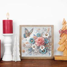 Load image into Gallery viewer, Diamond Painting - Partial Special Shaped - Flower Cluster (30*30CM)
